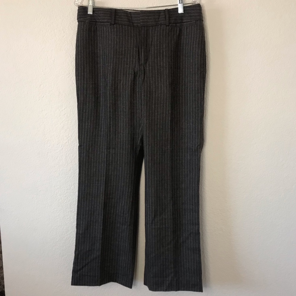 Banana Republic The Martin Fit Pin Striped Pants